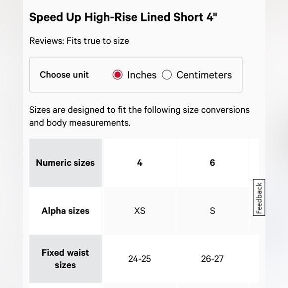 lululemon athletica: Speed Up High-Rise Short, 4" - Picture 10 of 10